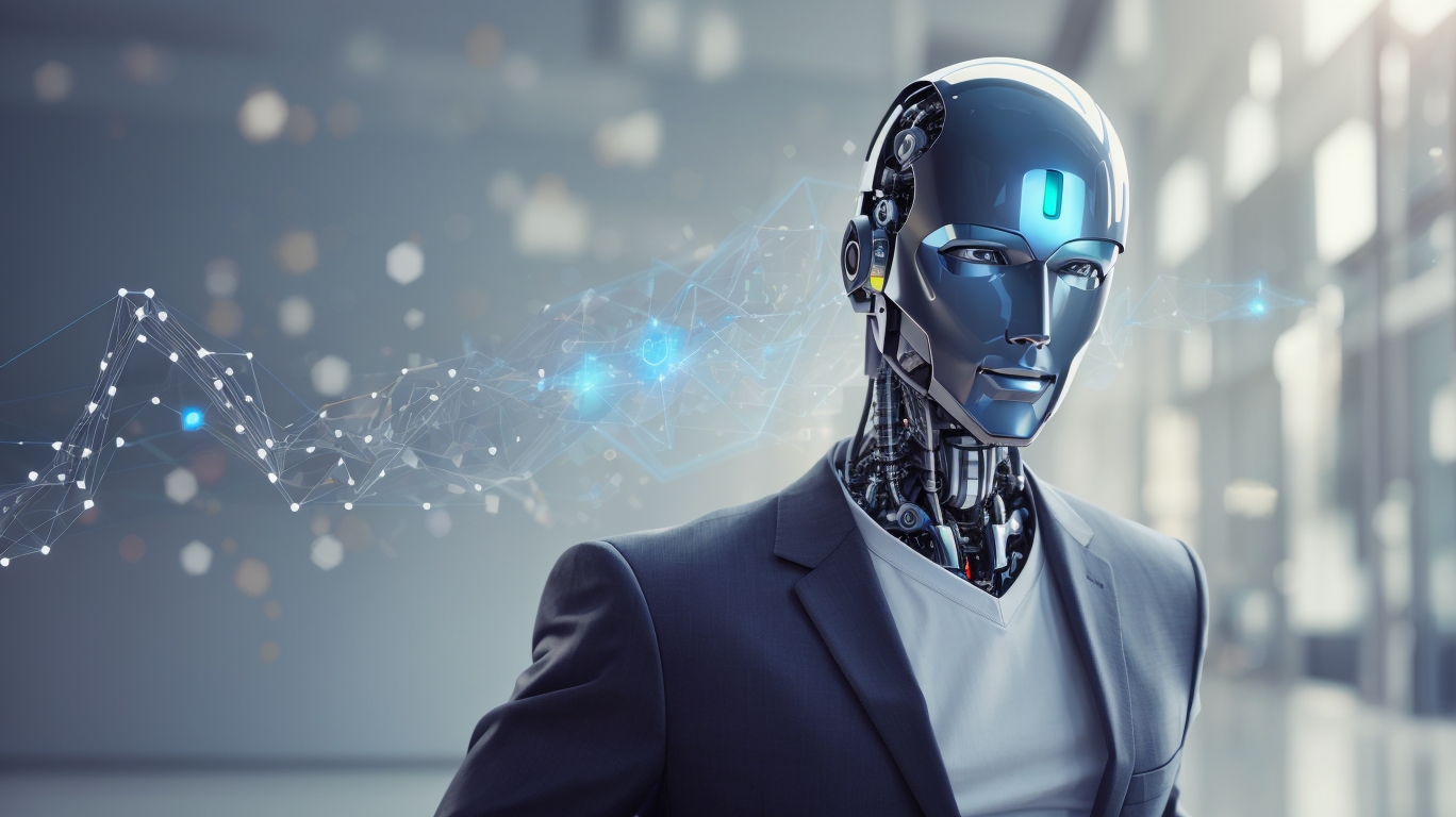 Visual representation of AI workflow automation